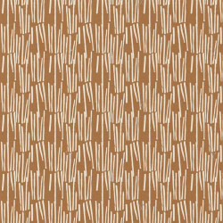 Acryl Coated Cotton LEKKER Caramel / White